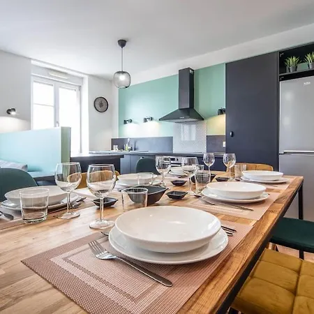 Macon Cozy / Appartement Central 100M² / 8 Pers Buitenkant foto
